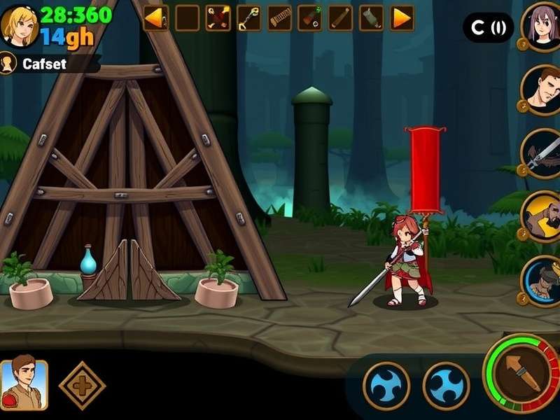 Courage Crusade Gameplay Screenshot